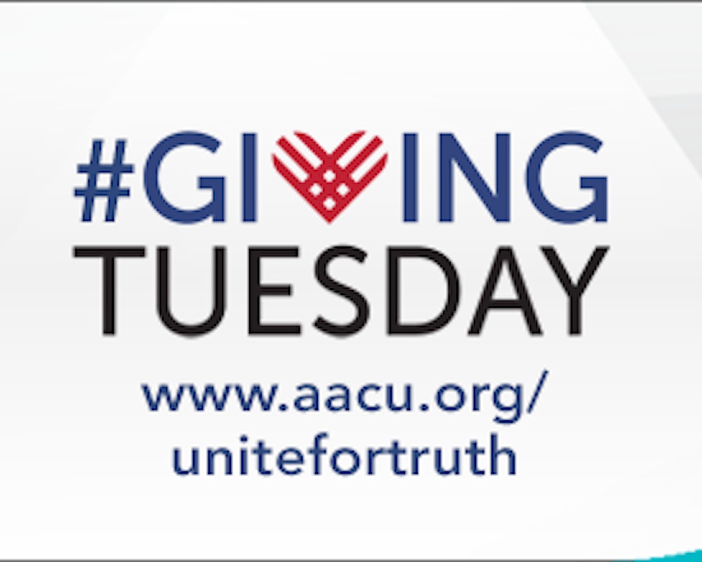 It’s Time to Unite for Truth: Support AAC&U’s TRHT Campus Centers for Giving Tuesday