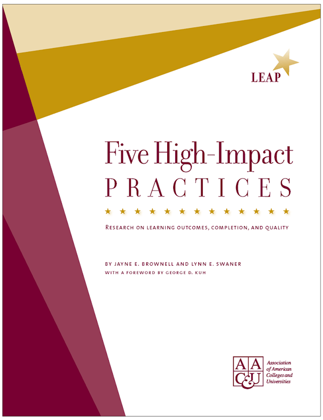 Five High-Impact Practices: Research on Learning Outcomes,…