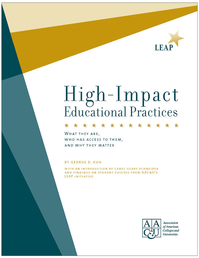 High-Impact Educational Practices: What They Are, Who Has Access to Them, and Why They Matter
