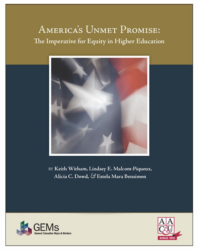 America’s Unmet Promise: The Imperative for Equity in Higher Education