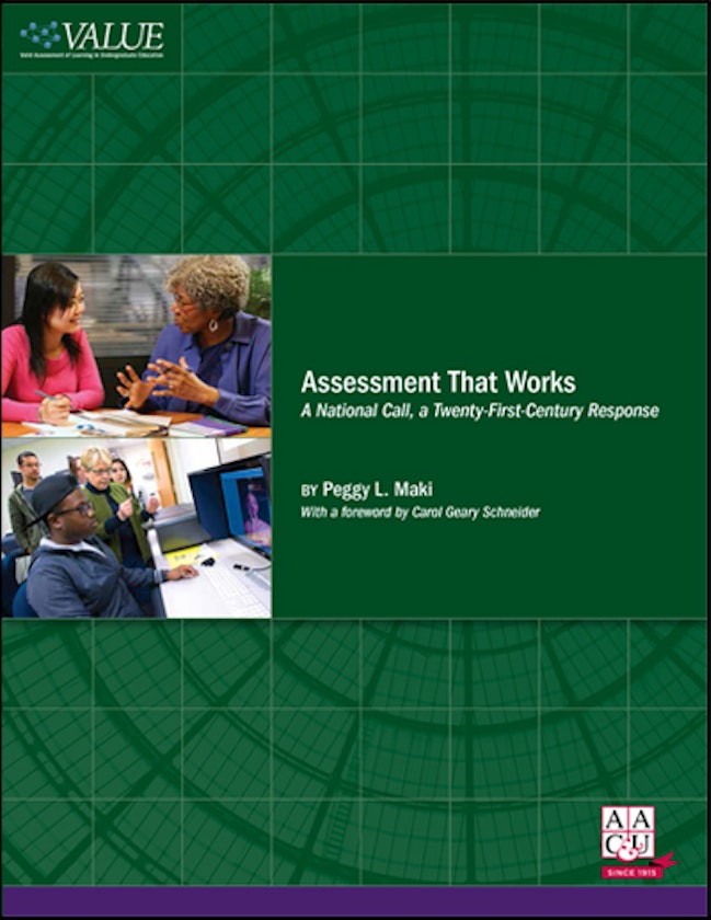 Assessment That Works: A National Call, A Twenty-First-Century Response